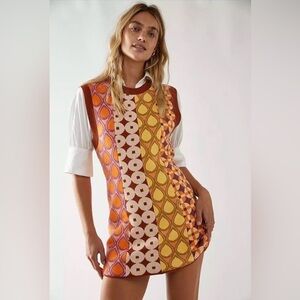 Free People Mira Mini Dress, Size L